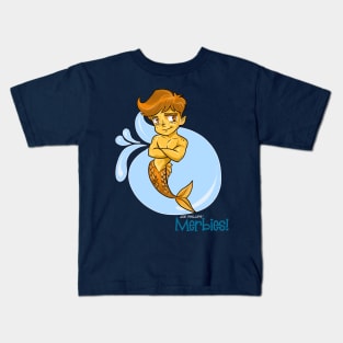 Tangerine Merbie Kids T-Shirt